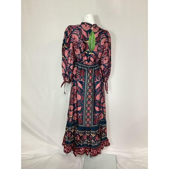 FARM Rio Multicolor Floral Maxi Dress - Picture 3 of 4